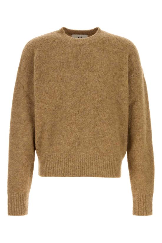 25FW 아미 스웨터 HKS824KN0021 280 Camel