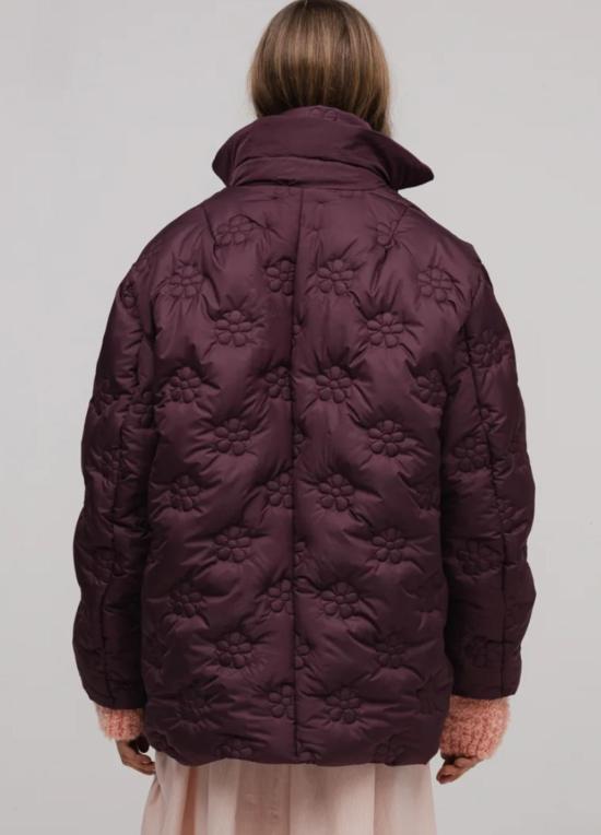  엘레프 봄버 자켓 스몰 퍼프 코트 - ELEPH