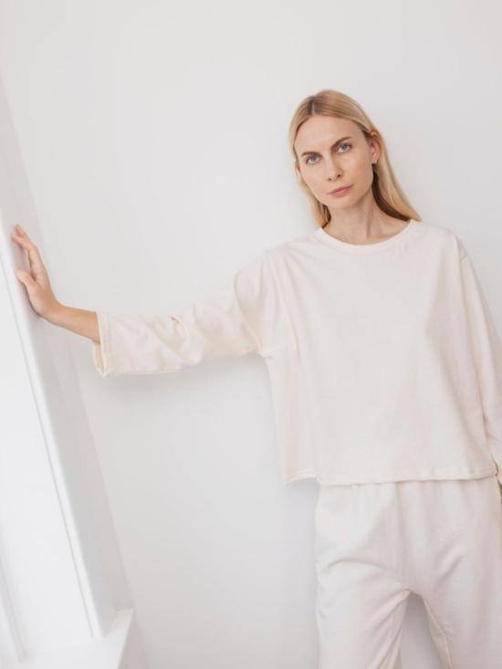  울 하이드 긴팔 티셔츠 - WOL HIDE