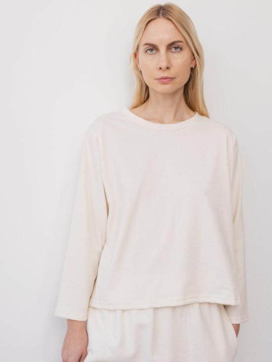  울 하이드 긴팔 티셔츠