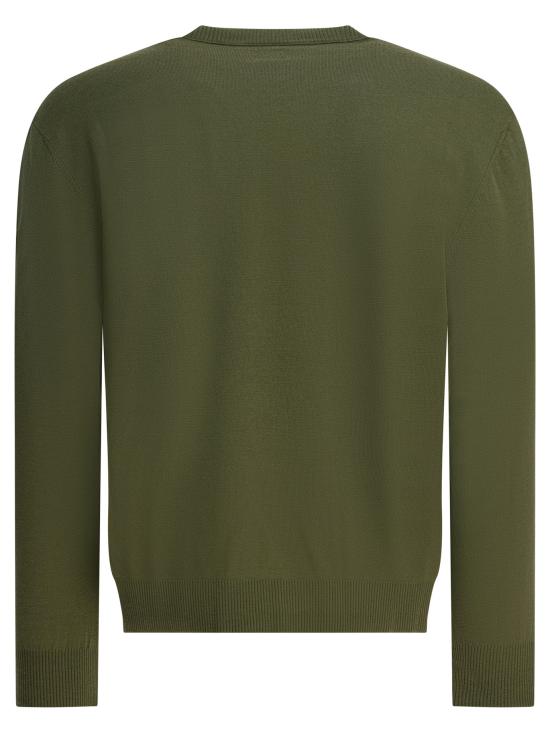 25FW 씨피 컴퍼니 스웨터 19CMKN037A005528A652 Green - C.P. COMPANY