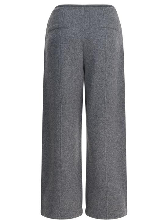 25FW 우마멍 스트레이트 팬츠 UM254WPT87HEATHER GRAY Grey - UMARMUNG