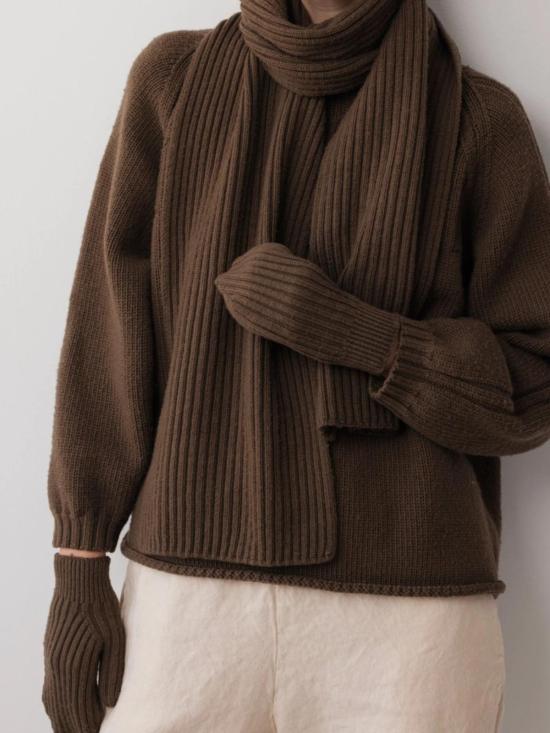  울 하이드 장갑 리브 - WOL HIDE