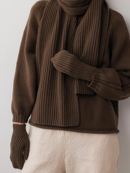  울 하이드 장갑 리브 - WOL HIDE