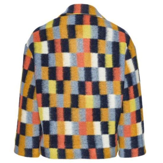  헨릭 빕스코브 수트 자켓 Henrik Vibskov Shady 수트 재킷 브러시드 스퀘어 - HENRIK VIBSKOV