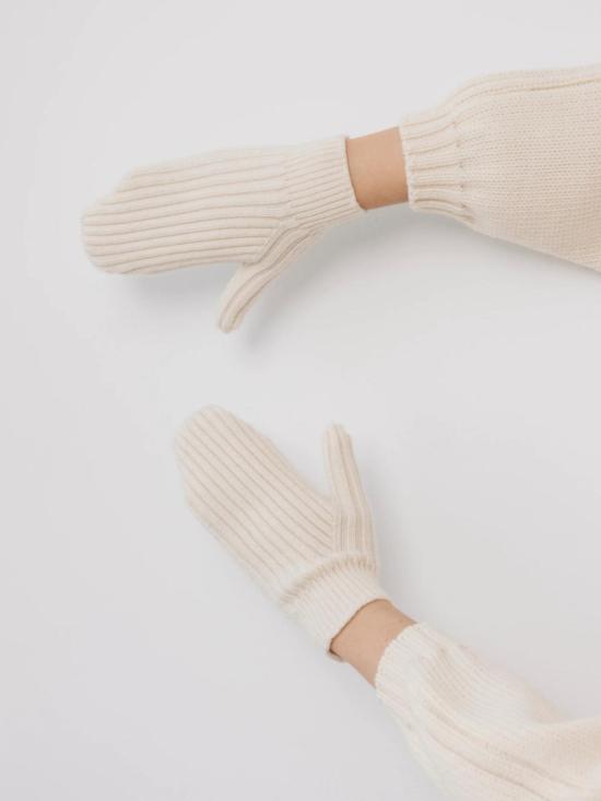  울 하이드 장갑 리브