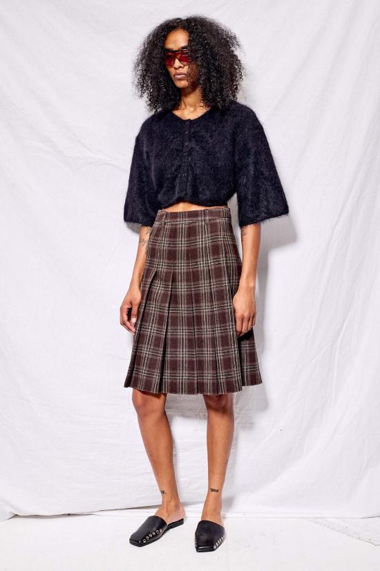  아말리 뢰게 호베 가디건 A. Roege Hove 마자 크롭 - A. ROEGE HOVE