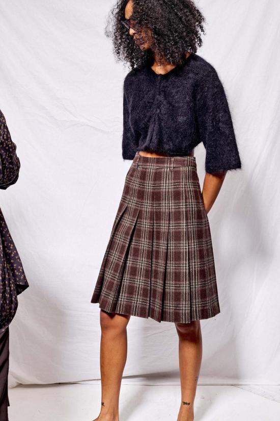  아말리 뢰게 호베 가디건 A. Roege Hove 마자 크롭 - A. ROEGE HOVE