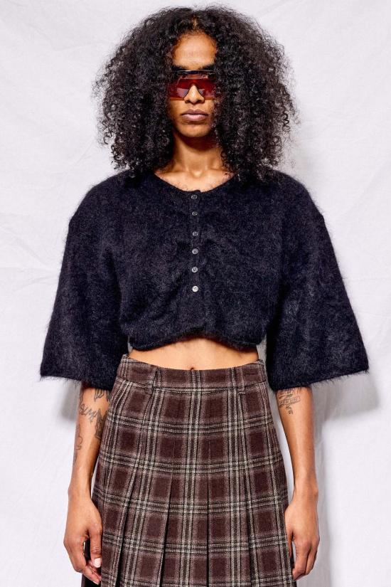  아말리 뢰게 호베 가디건 A. Roege Hove 마자 크롭