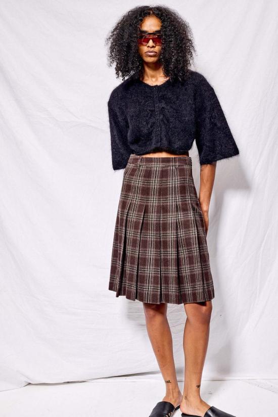  아말리 뢰게 호베 가디건 A. Roege Hove 마자 크롭 - A. ROEGE HOVE