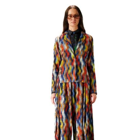  헨릭 빕스코브 수트 세트 Henrik Vibskov Pliss 블레이저 웨이비 큐브