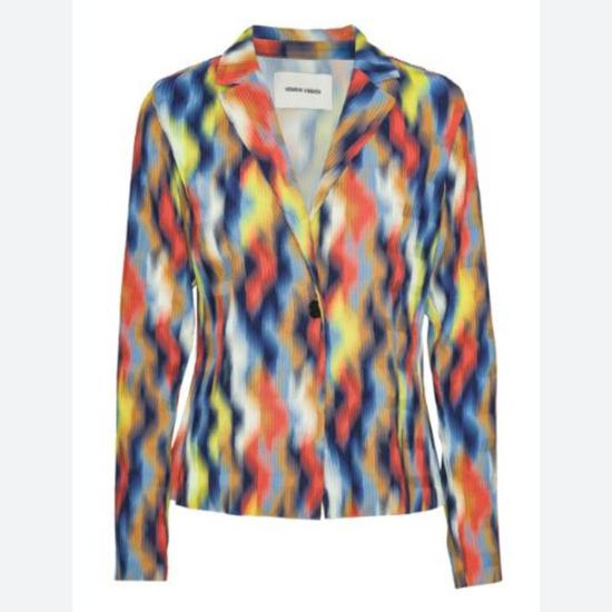  헨릭 빕스코브 수트 세트 Henrik Vibskov Pliss 블레이저 웨이비 큐브 - HENRIK VIBSKOV