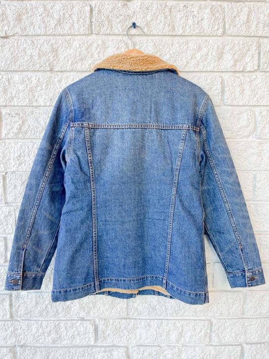  베로니카비어드 데님 자켓 베로니카 비어드 도나 셰르파 안감 시티 라이트 재킷 - VERONICA BEARD