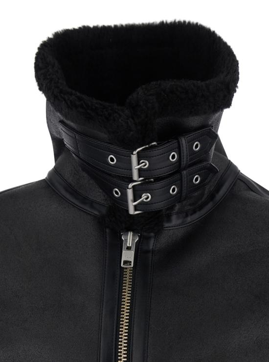 25FW 던스트 무스탕 UDJU5D123BKBLACK Black - DUNST