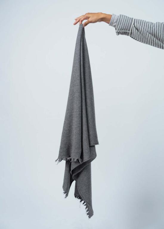  MJ 왓슨 머플러/스카프 엠제이 왓슨 프린지 스카프 그레이 - MJ. WATSON