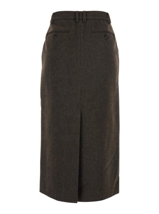 25FW 던스트 스커트 UDSK5D223W2BROWNCHECK Brown - DUNST