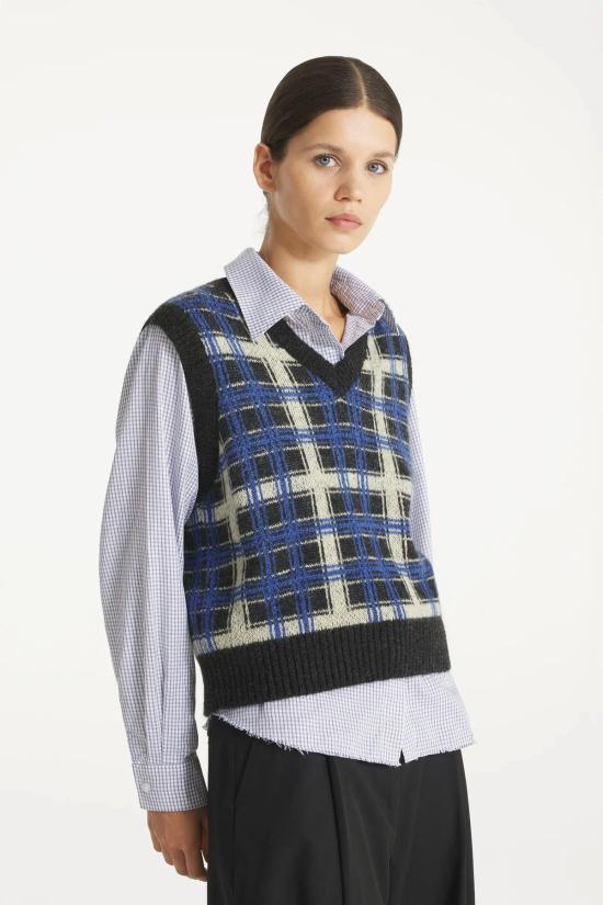  LE 베스트 르 몽 생 미셸 사로 체크 스웨터 - OTHER BRANDS