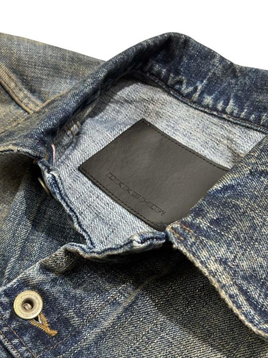  릭 오웬스 데님 자켓 트러커 재킷 - RICK OWENS