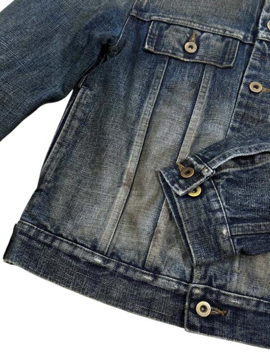  릭 오웬스 데님 자켓 트러커 재킷 - RICK OWENS