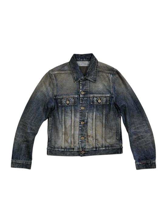  릭 오웬스 데님 자켓 트러커 재킷