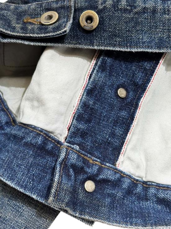  릭 오웬스 데님 자켓 트러커 재킷 - RICK OWENS