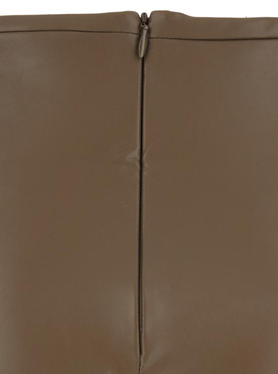 25FW 노마카말리 스커트 ST325SLVQ70867 Brown - NORMA KAMALI