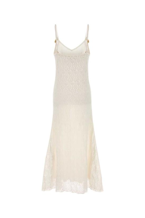 25FW 보테가베네타 롱 원피스 835381V5ND0 9071 WHITE - BOTTEGA VENETA