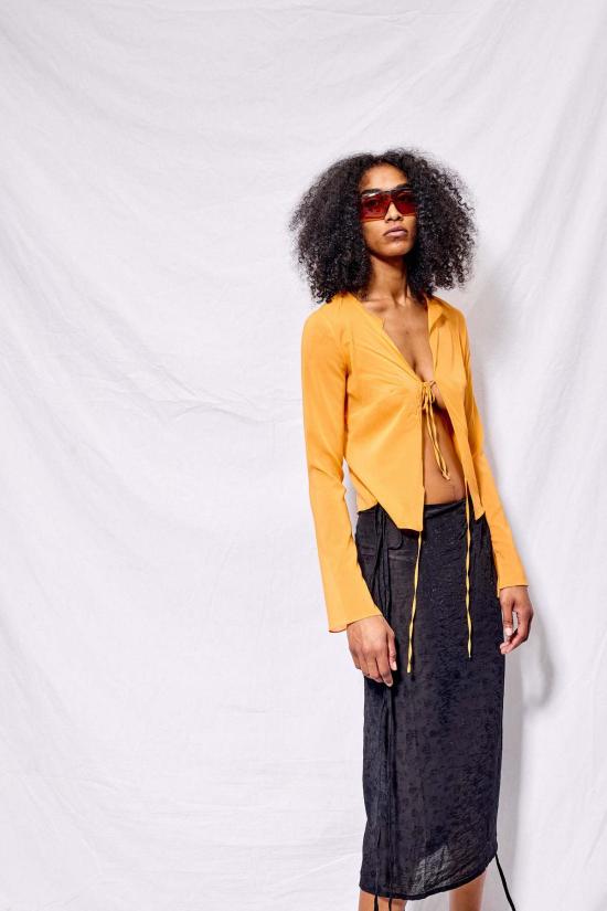  Jovana Markovic 블라우스 조바나 마르코비치 오렌지 - OTHER BRANDS