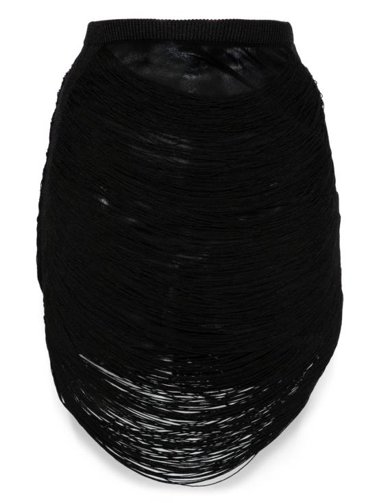 25FW 디 아티코 숏 스커트 251WCS00286KVV016AA 100 Black