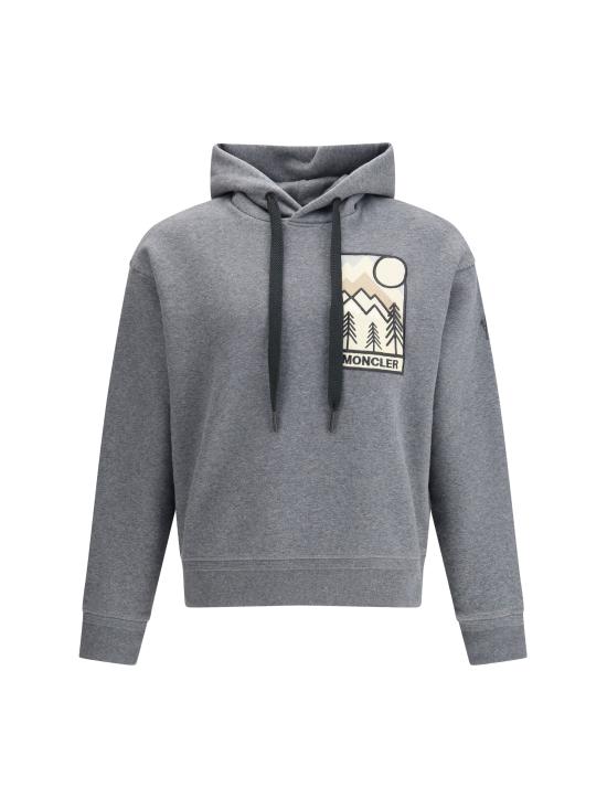 25FW 몽클레어 후드 티셔츠 K20978G00010899RB 989 GREY