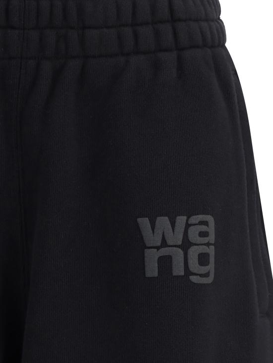 26SS 알렉산더 왕 스트레이트 팬츠 4CC3244399 001 BLACK - ALEXANDER WANG