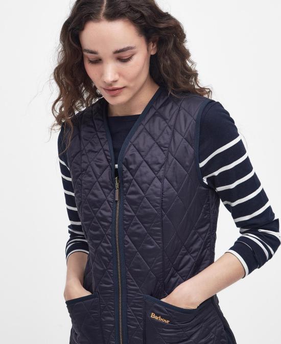 25FW 바버 베스트 LLI0003 LLI NY91 Blue - BARBOUR