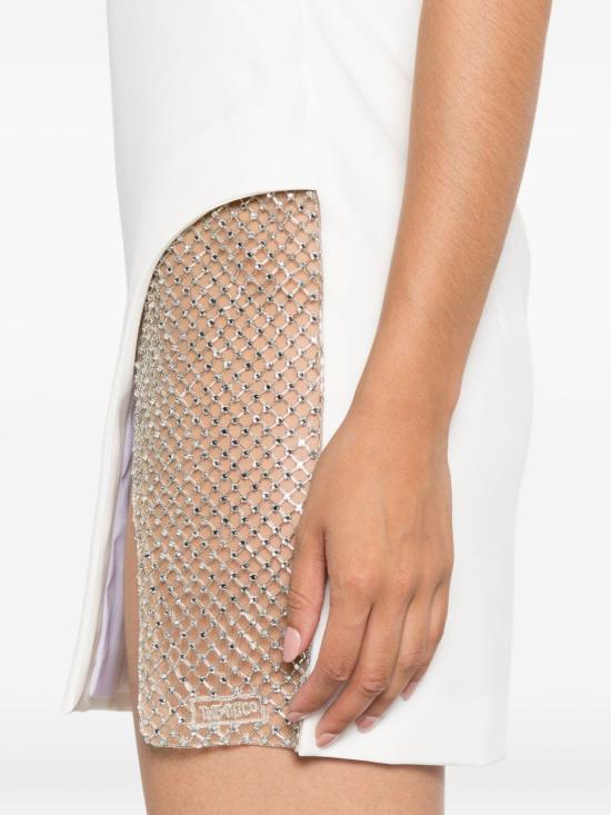 25FW 디 아티코 미디 원피스 251WCA00439PLL008RA 001 White - THE ATTICO