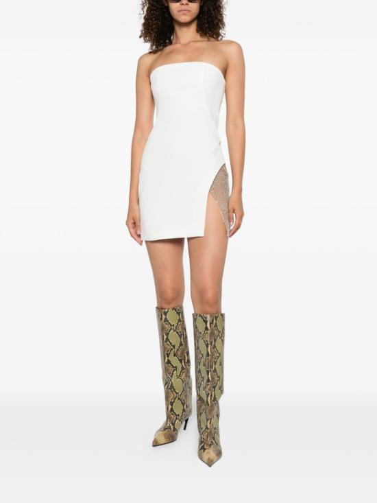 25FW 디 아티코 미디 원피스 251WCA00439PLL008RA 001 White - THE ATTICO