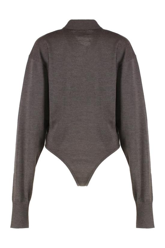 25FW 자크뮈스 탑 25HBSW00598AK00145 880 BROWN - JACQUEMUS