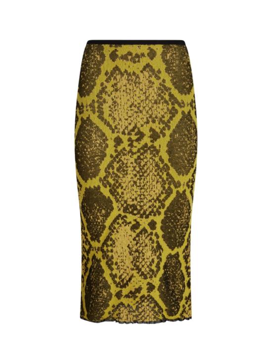 25FW 디 아티코 숏 스커트 251WCS00283KCC004AA 227 Yellow