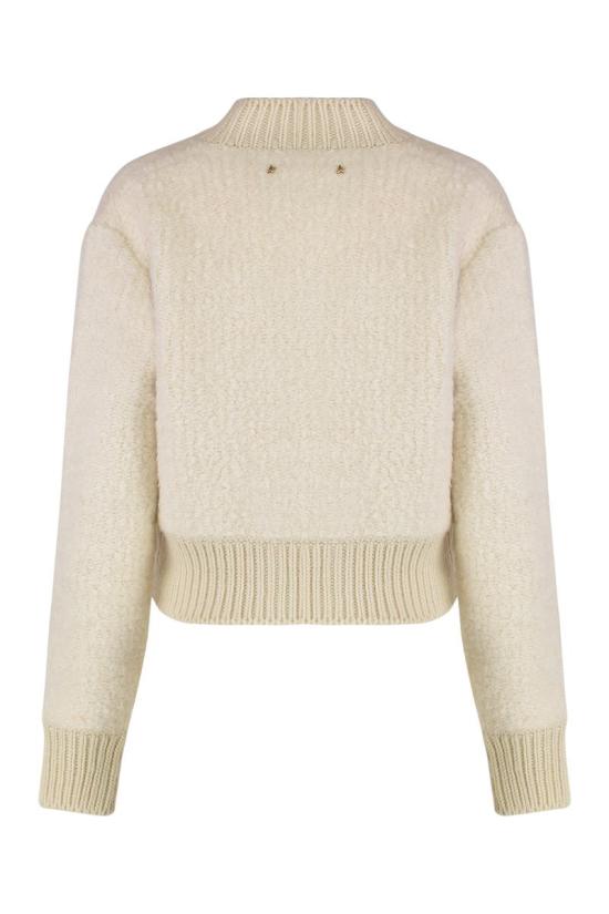 25FW 골든구스 스웨터 GWP02391P002177 10715 Beige - GOLDEN GOOSE