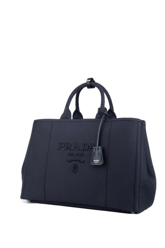 26SS 프라다 자르디니에르 엑스트라 라지 리넨 블렌드 토트백 2VG131VOOO2CYA F0216 Baltico - PRADA