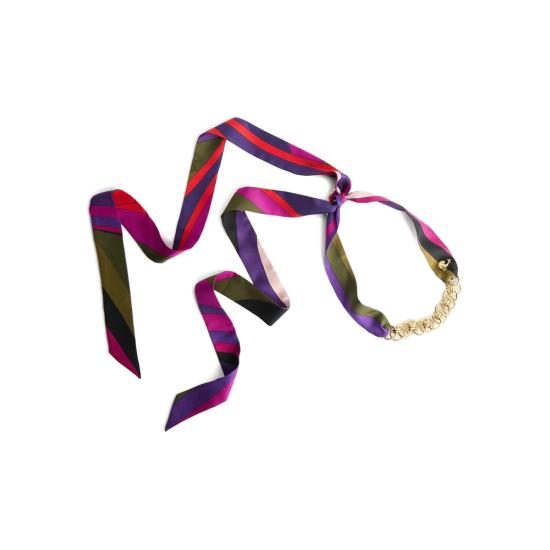 25FW 푸찌 목걸이/팬던트 5UAM40 5U920 N01 PURPLE GREEN