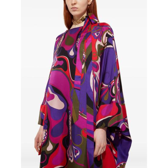 25FW 푸찌 목걸이/팬던트 5UAM40 5U920 N01 PURPLE GREEN - PUCCI