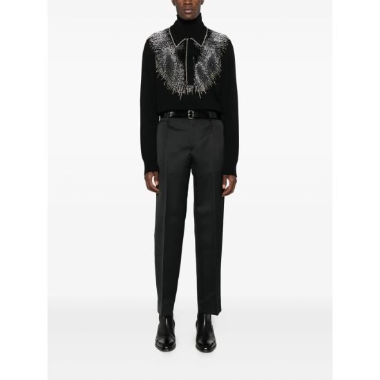 25FW 아미리 폴로 티셔츠 AMKNPO1076 BLACK - AMIRI