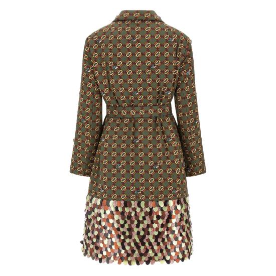 25FW 드리스 반 노튼 코트 2072 010244 606 GREEN