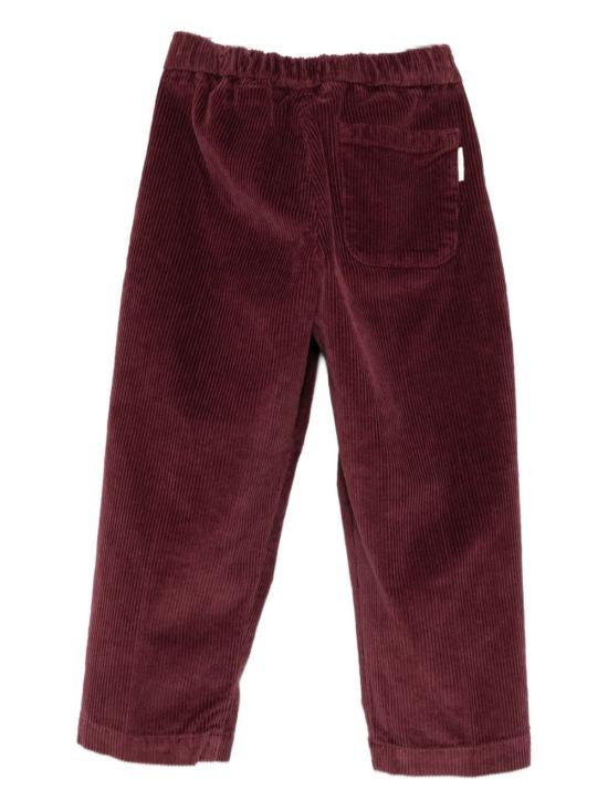 25FW [키즈] 마이클 콜 스트레이트 팬츠 CHA3588 013 Bordeaux - MICHAEL COAL