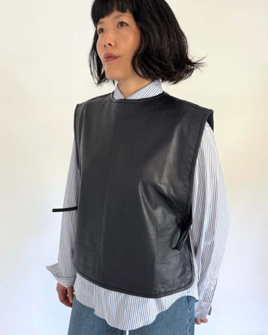  Eleph 가죽 자켓 엘레프 스틱 조끼 - OTHER BRANDS