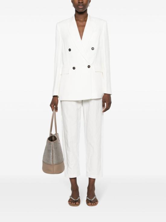  브루넬로 쿠치넬리 수트 자켓 MH1262215 C600 Beige - BRUNELLO CUCINELLI