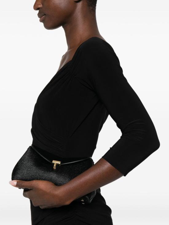 25FW 노마카말리 미디 원피스 KK3253PMR20001 BBM Black - NORMA KAMALI