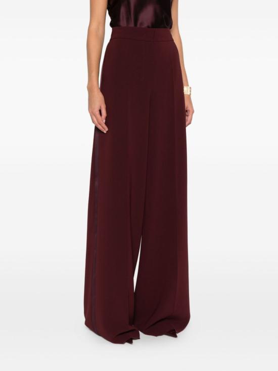 25FW 막스마라 스트레이트 팬츠 2521136014600 394037 Red - MAX MARA