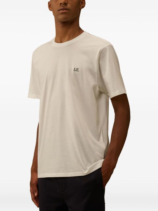 25FW 씨피 컴퍼니 반팔 티셔츠 RCCMTS725A005100W 103 Ivory - C.P. COMPANY