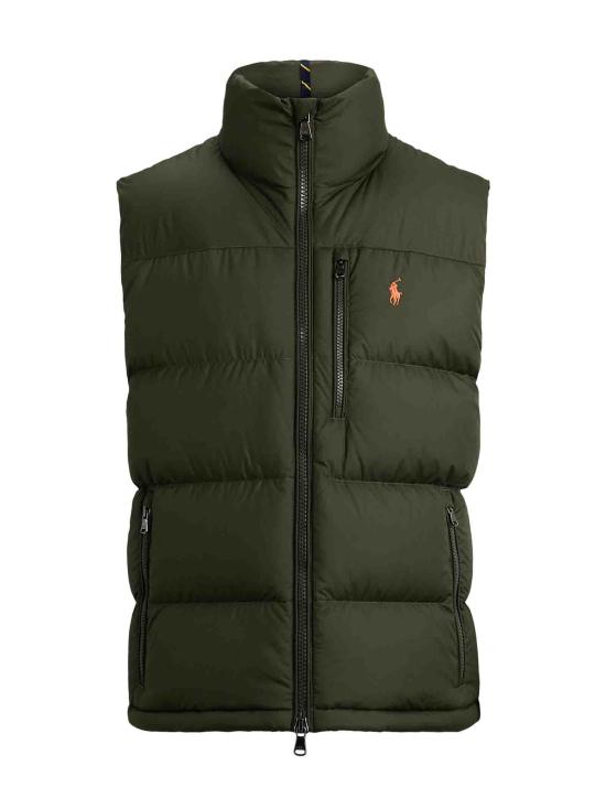 25FW 폴로 랄프로렌 고햄 다운 베스트  710968283 003 Green