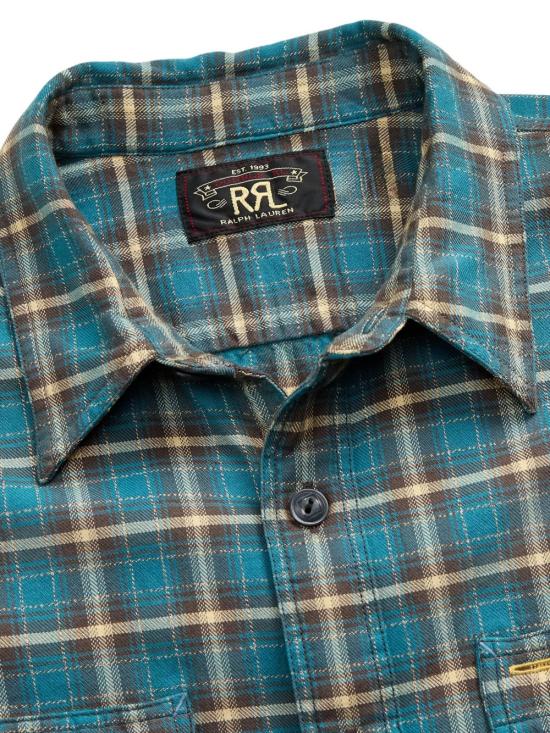 25FW 더블알엘 셔츠 782973890 001 Green - RRL